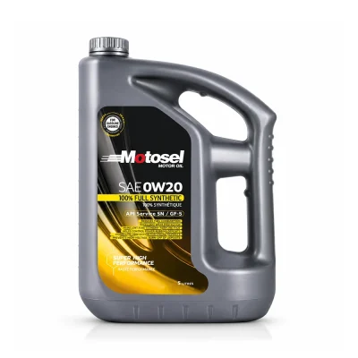 روغن موتور موتوسل 0W-20 SN TURBO (5 لیتری)