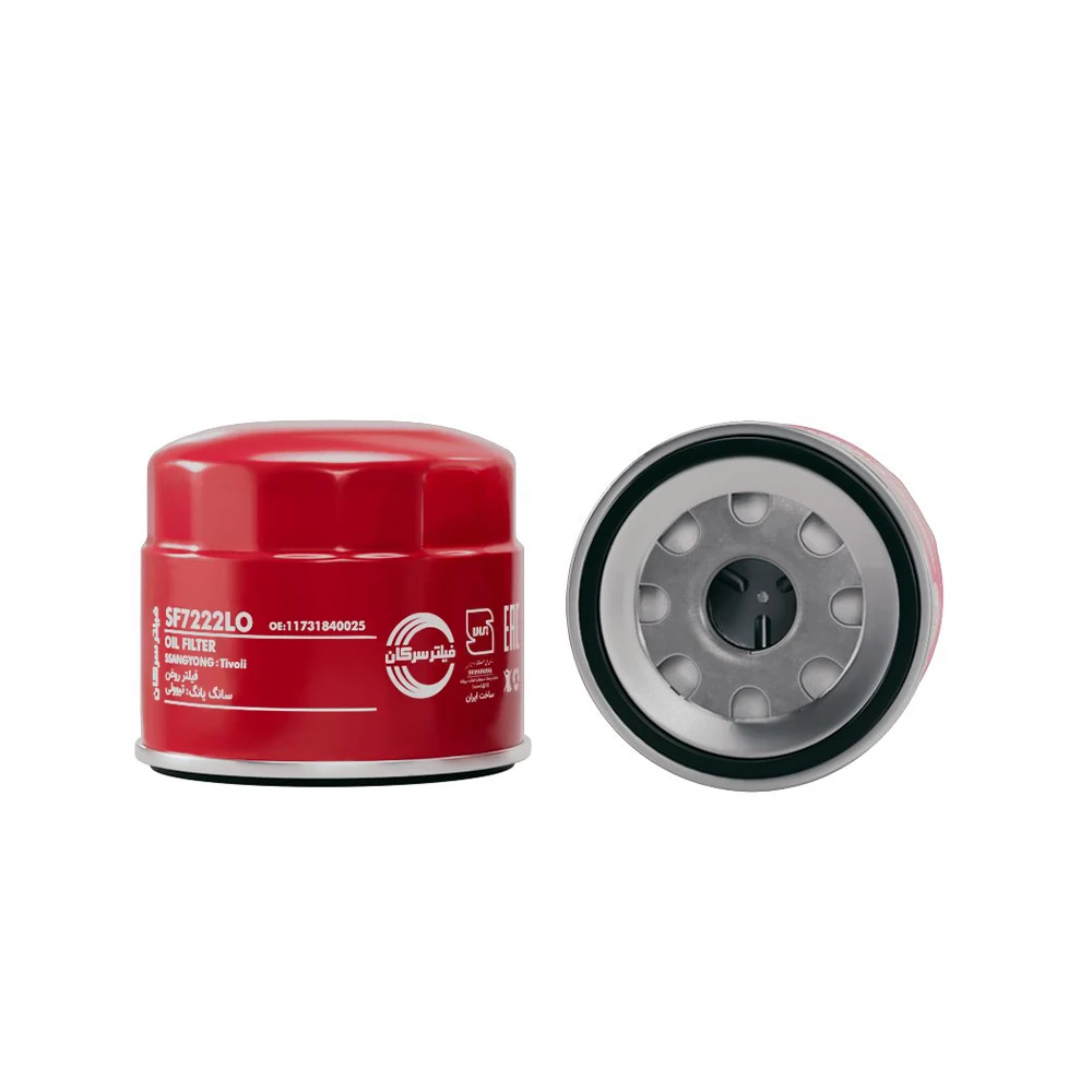7222lo فیلتر روغن سانگ یانگ تیوولی سرکان SF 7222