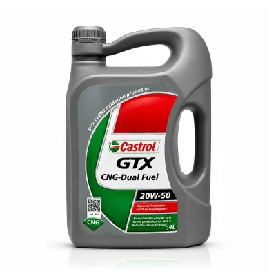روغن موتور کاسترول SJ 20W-50 dual fuel GTX