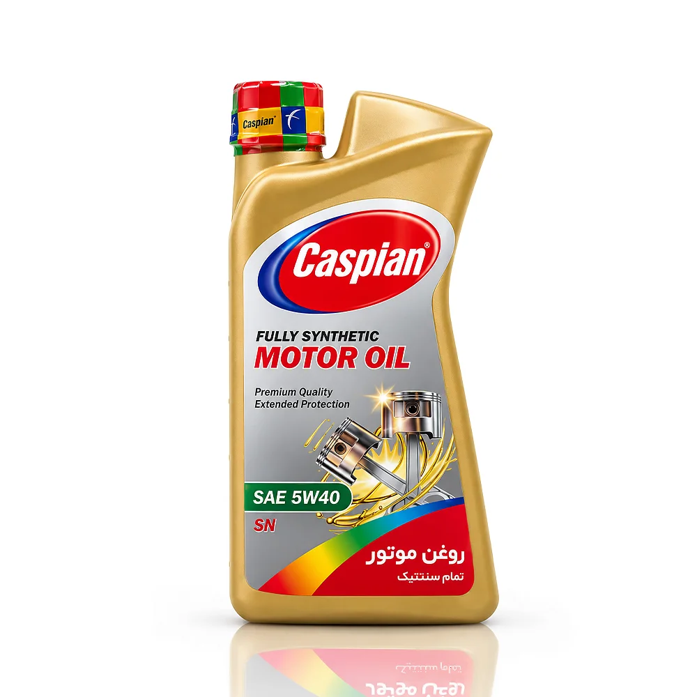 روغن موتور کاسپین 5W-40 SN (1 لیتری)