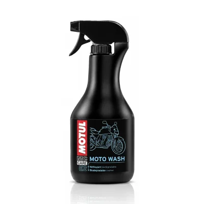 اسپری تمیز کننده موتورسیکلت موتول E2 MOTO WASH (1 لیتری)