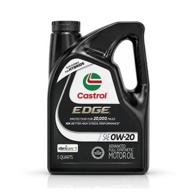 روغن موتور کاسترول اِج 0W-20 SP (5 لیتری)