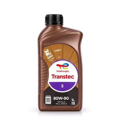 روغن گیربکس توتال 80W-90 GL-5 transtec5 (1 لیتری)